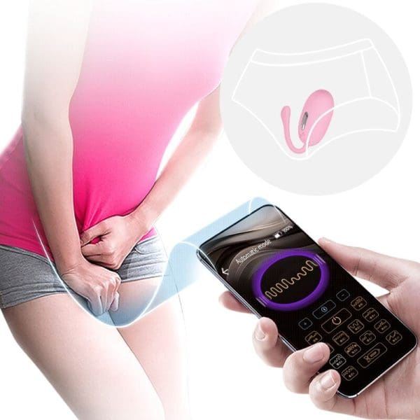 PRETTY LOVE - DOREEN PINK RECHARGEABLE VIBRATING EGG 7